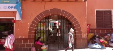Bloqueos en Potosí en la primera jornada de paro cívico.