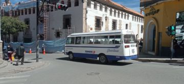 Bloqueos en Potosí en la primera jornada de paro cívico.