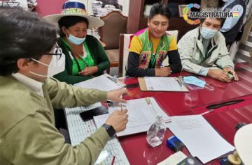 Participaron autoridades municipales. FOTO CONSEJO DE LA MAGISTRATURA
