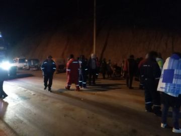 Bloqueos en Tupiza. GENTILEZA