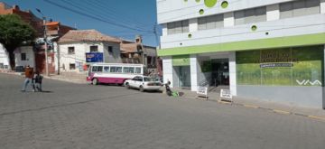 El bloqueo de calles comenzó desde muy temprano.