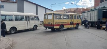 El bloqueo de calles comenzó desde muy temprano.