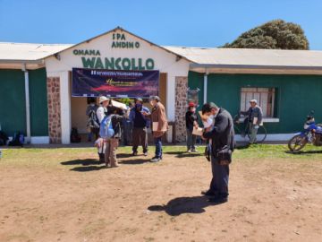 La reunión de museos comunitarios se desarrolló el 23 y 24 de octubre en Tiwanacu, La Paz.