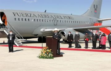 Llega el presidente Pedro Castillo y reafirma compromiso de hermandad del Perú
