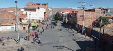 Las zonas de Potosí tienen puntos de bloqueo