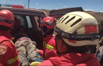 Imágenes del accidente