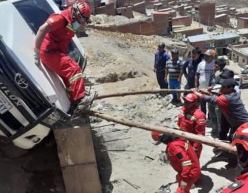 Imágenes del accidente