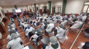 Hubo actividades académicas además de las cirugías.