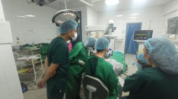 Hubo actividades académicas además de las cirugías.