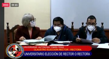 Se realiza la apertura de sobres de la convocatoria al claustro del rector o rectora de la UATF