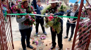 La inauguración de las oficinas fue una fiesta.