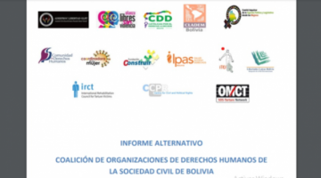Informe dirigido al CAT: La tortura aún es utilizada como método de investigación en Bolivia