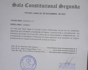 La respuesta de los vocales, en detalle.