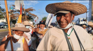 Marcha indígena: La solidaridad de Santa Cruz fue "tanto o más grande" que la indiferencia del Gobierno