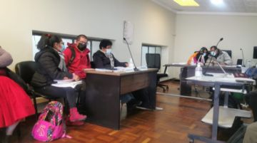 La audiencia se cumple este jueves.