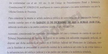 El detalle de la resolución.