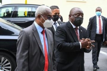 El presidente sudafricano da positivo al covid-19