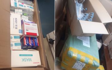 La Paz: Policía interviene comercio de insumos médicos presuntamente de contrabando