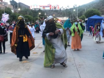 Potosí vivió la entrada navideña y recibió al Tren de la Navidad