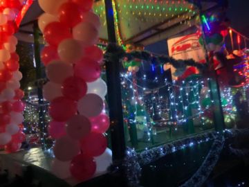 Potosí vivió la entrada navideña y recibió al Tren de la Navidad