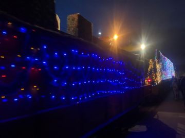 Potosí vivió la entrada navideña y recibió al Tren de la Navidad