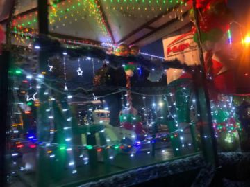 Potosí vivió la entrada navideña y recibió al Tren de la Navidad