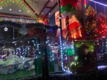 Potosí vivió la entrada navideña y recibió al Tren de la Navidad