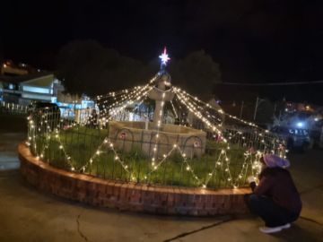 Se vive el espíritu de la Navidad. FOTO HDB