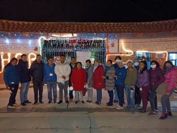 Se vive el espíritu de la Navidad. FOTO HDB