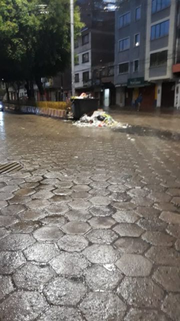 recolectaron los residuos de madrugada. FOTO EMAP