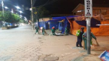 recolectaron los residuos de madrugada. FOTO EMAP