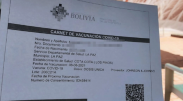 Tras fallas en aplicación anticovid, Salud informa que carné antiguo estará vigente hasta el 5 de enero