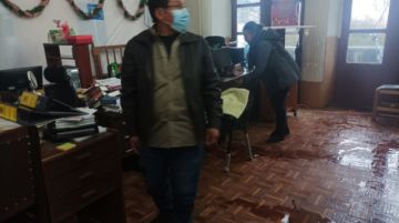 Así se veía el ex salón consistorial.