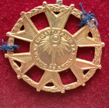 Medalla por la Batalla de Ingavi.