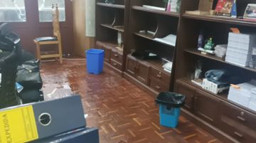 Así se veía el ex salón consistorial.