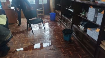 Así se veía el ex salón consistorial.