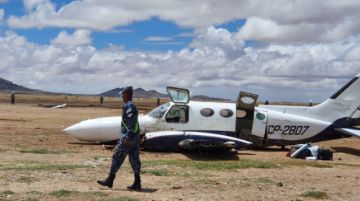 Imágenes de la aeronave. FOTO DAVID CAYO