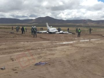 Imágenes de la aeronave.
