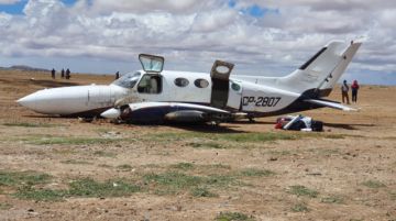 Imágenes de la aeronave. FOTO DAVID CAYO