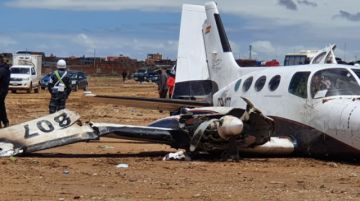 Imágenes de la aeronave. FOTO DAVID CAYO