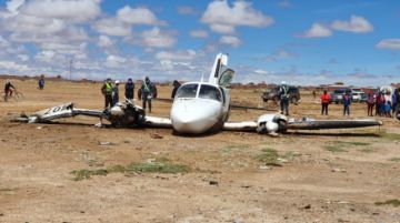 Imágenes de la aeronave. FOTO DAVID CAYO
