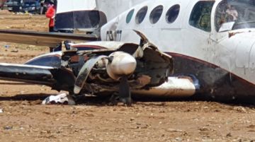 Imágenes de la aeronave. FOTO DAVID CAYO