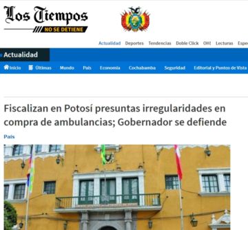 Los Tiempos.