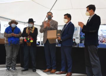 Estas donaciones se suman a las realizadas por la empresa desde el anteaño pasado. FOTO CBN