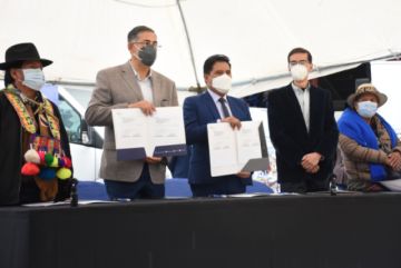 Estas donaciones se suman a las realizadas por la empresa desde el anteaño pasado. FOTO CBN