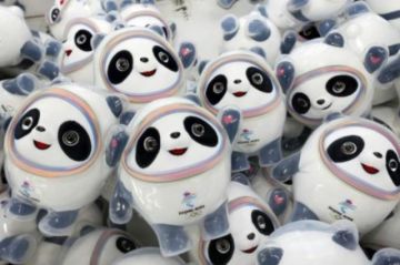Prisión firme en China por falsificaciones de la mascota oficial de Pekín-2022