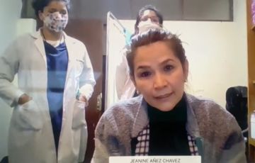 Añez expresa más denuncias desde su huelga de hambre