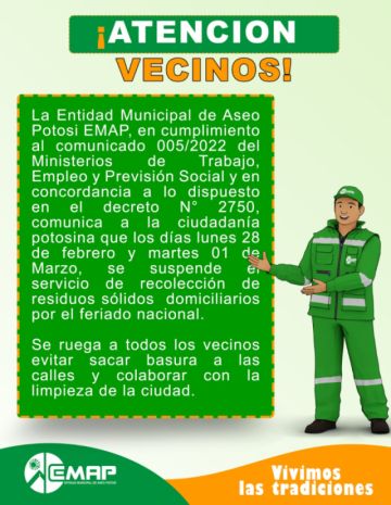 comunicado de la institución
