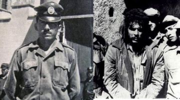 Terán y el Che.