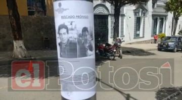 Empapelan la ciudad con fotografías del presunto feminicida